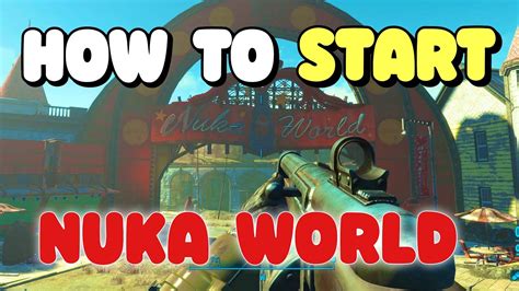 how do i start nuka world|how to turn on nuka world's main power.